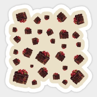 cake pattern Sticker